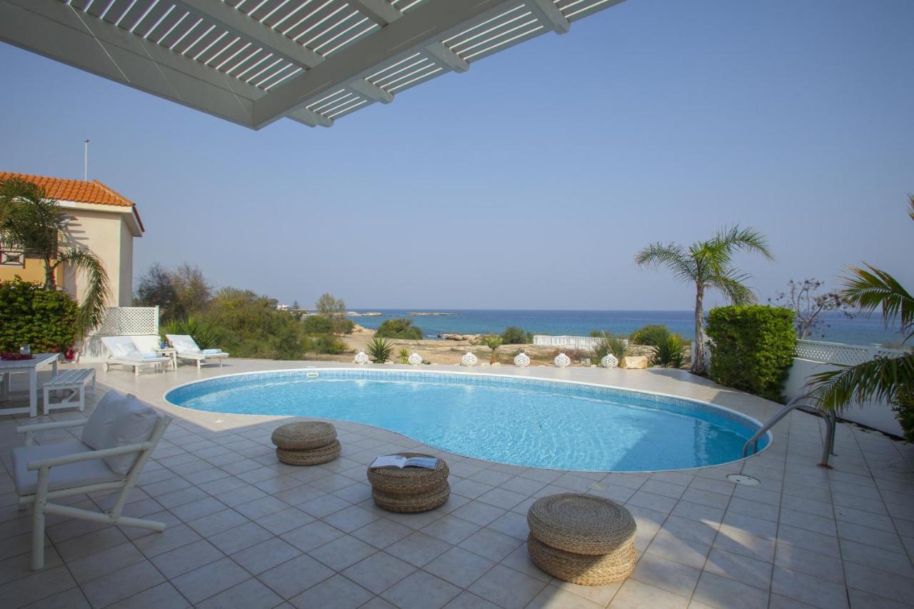 Mimoza Seafront Villa Protaras Exterior photo