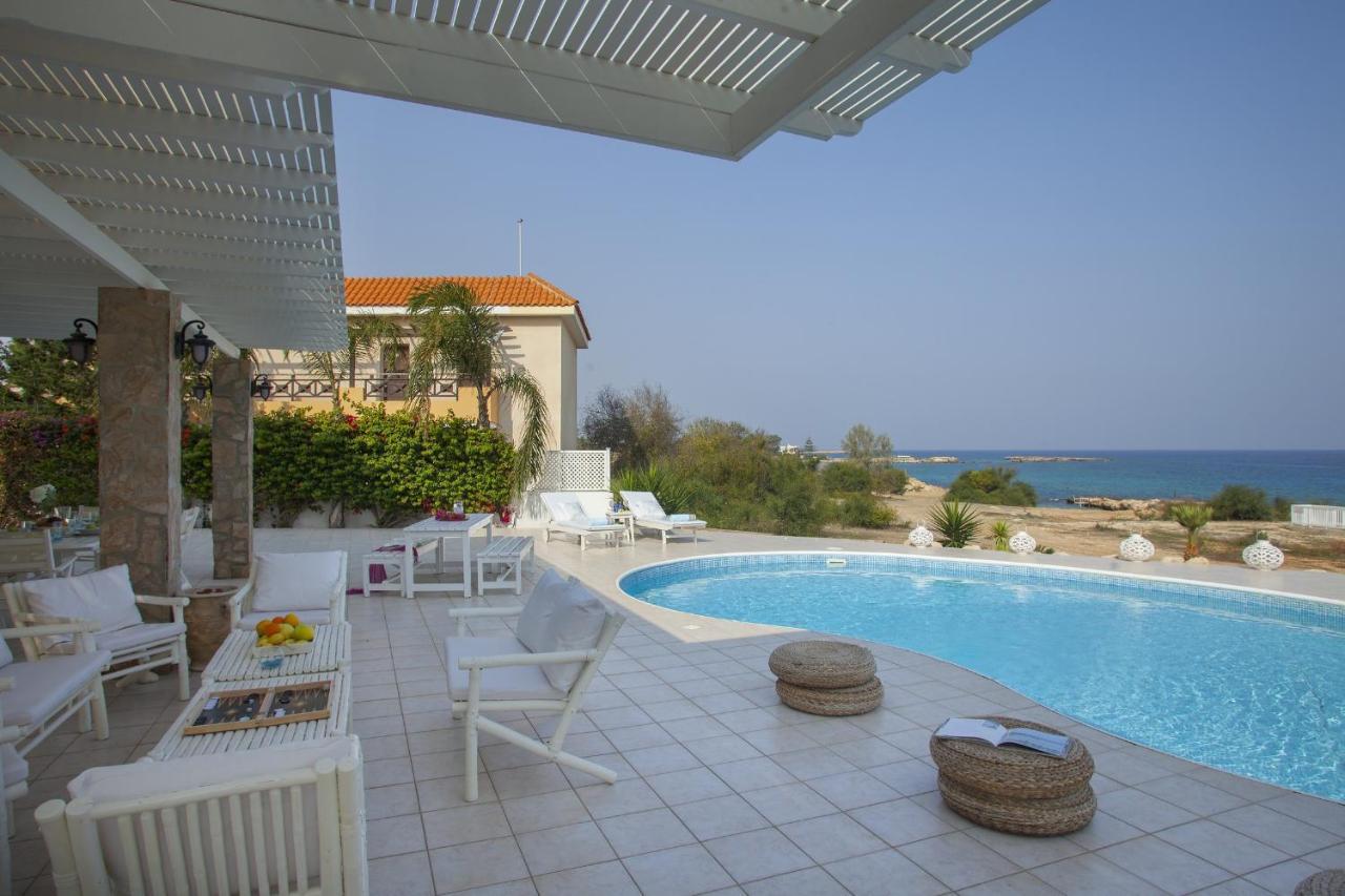 Mimoza Seafront Villa Protaras Exterior photo
