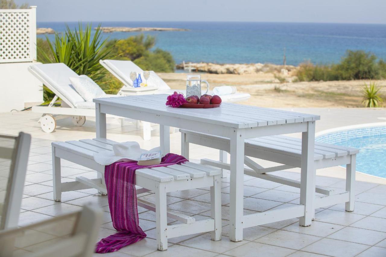 Mimoza Seafront Villa Protaras Exterior photo